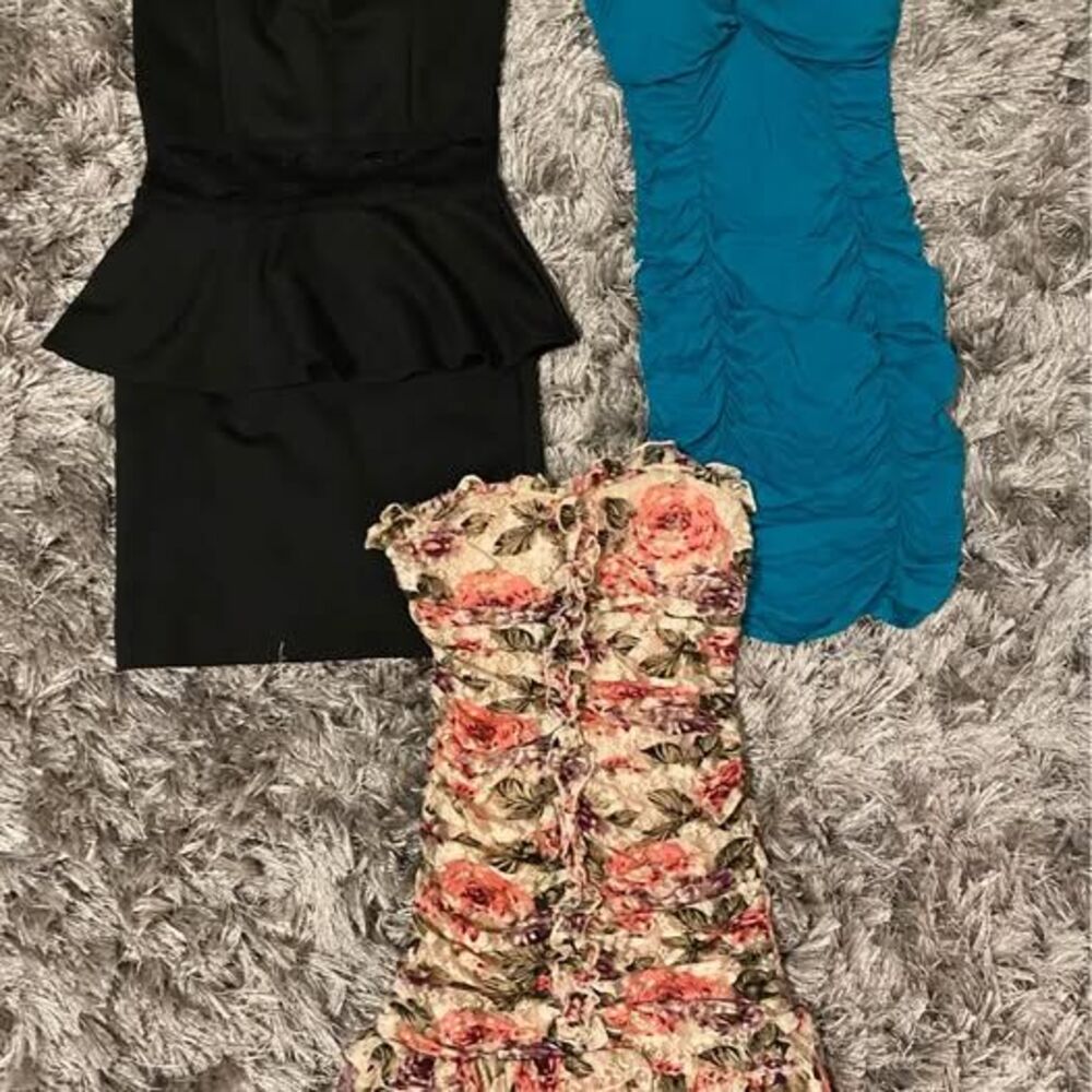 3 dresses size small dress lady dress bundle set women